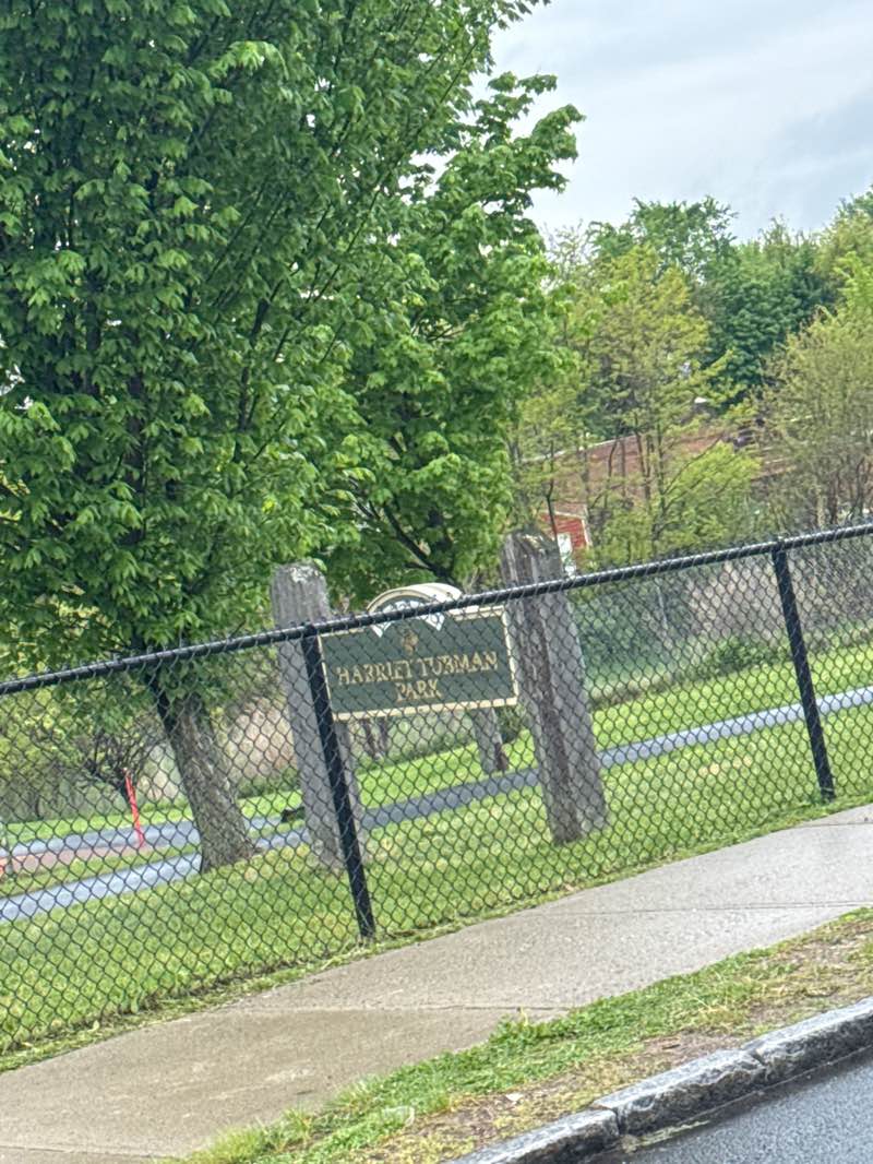 walking near me in Harriet Tubman Park in spring