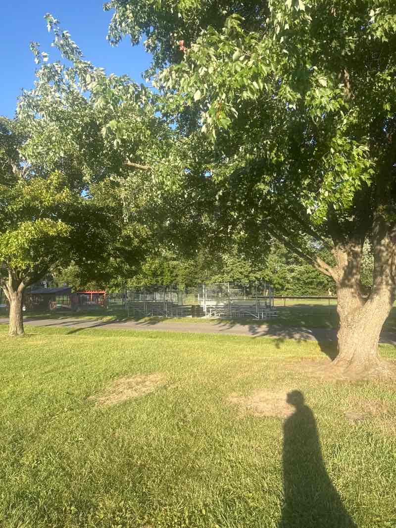 walking near me in Memorial Field in summer