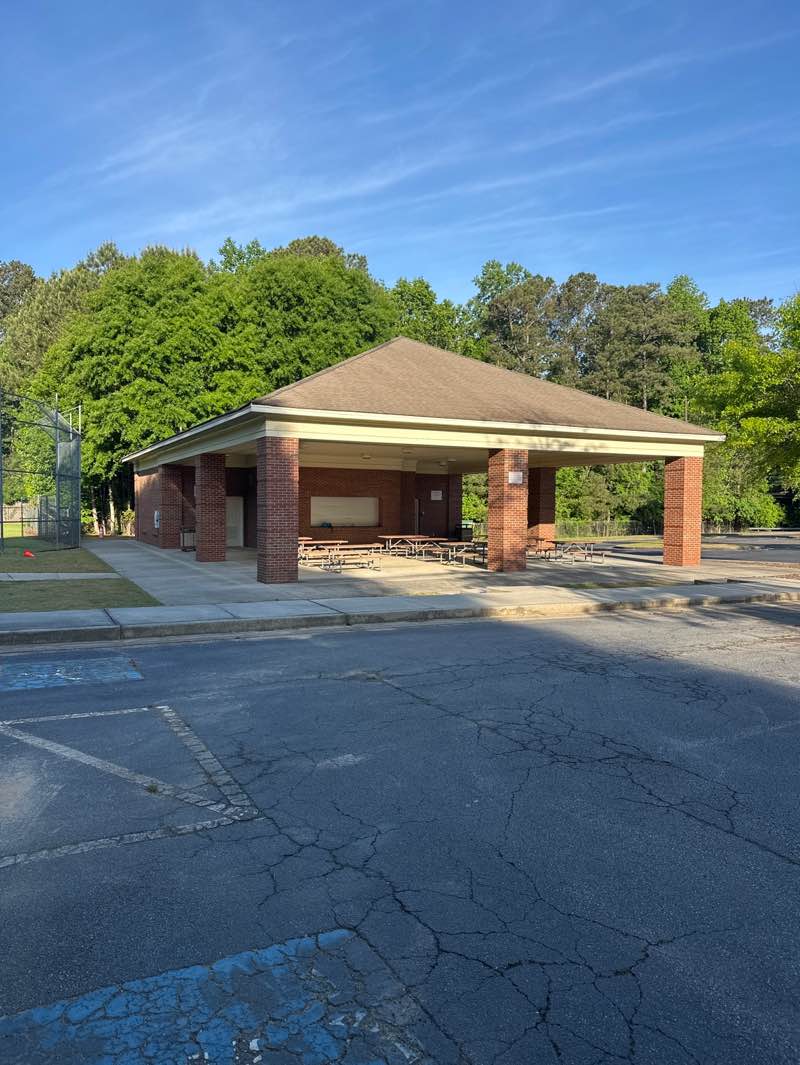 walking near me in Peachtree Corners Baptist Church Park in spring