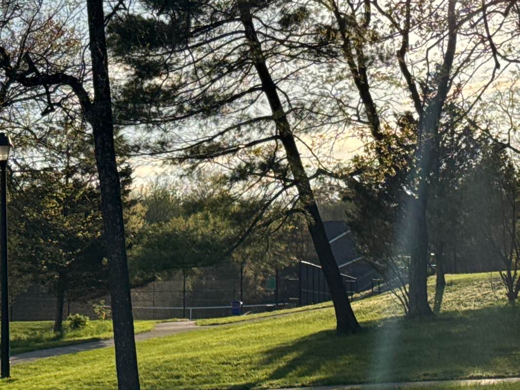 walking near me in Cedar Villa Heights Park in spring