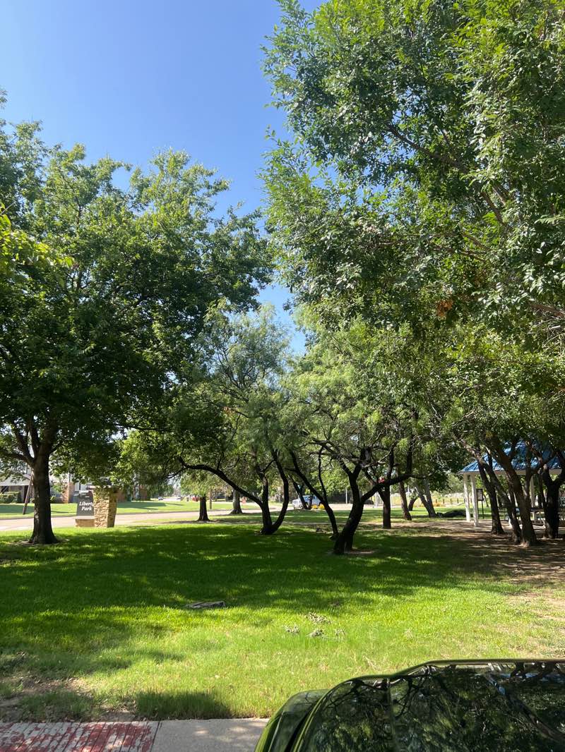 walking near me in Liberty Park in summer