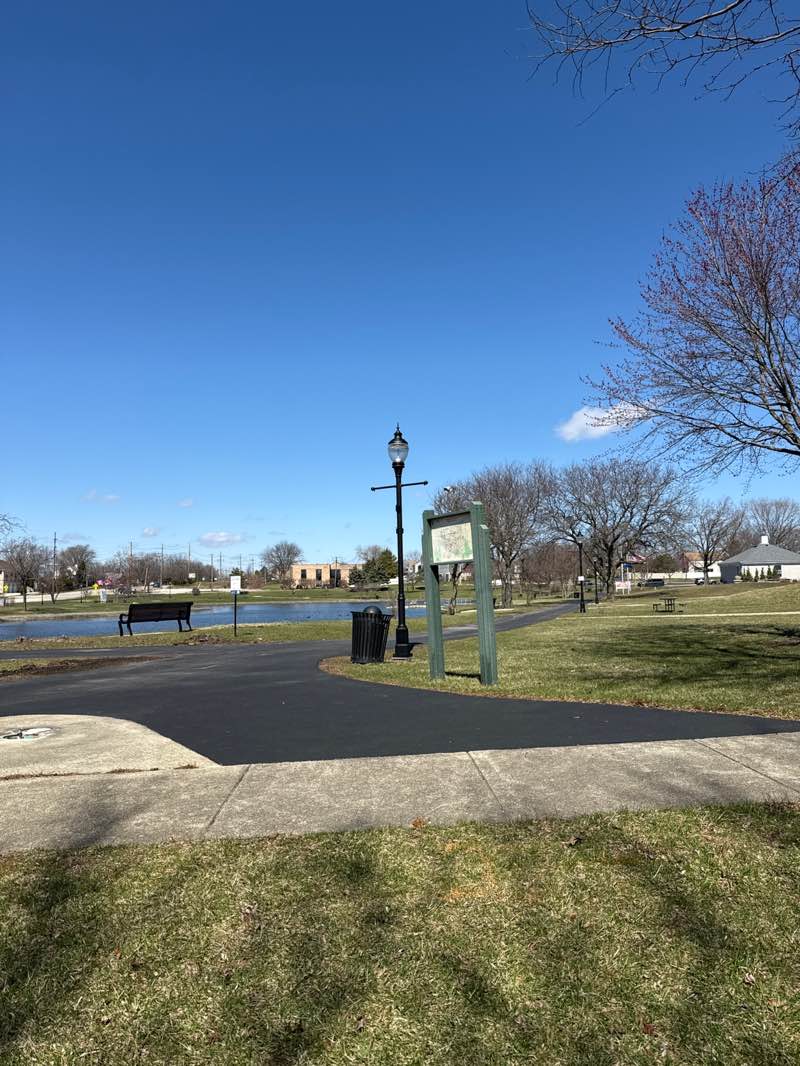 walking near me in Turner Park in spring