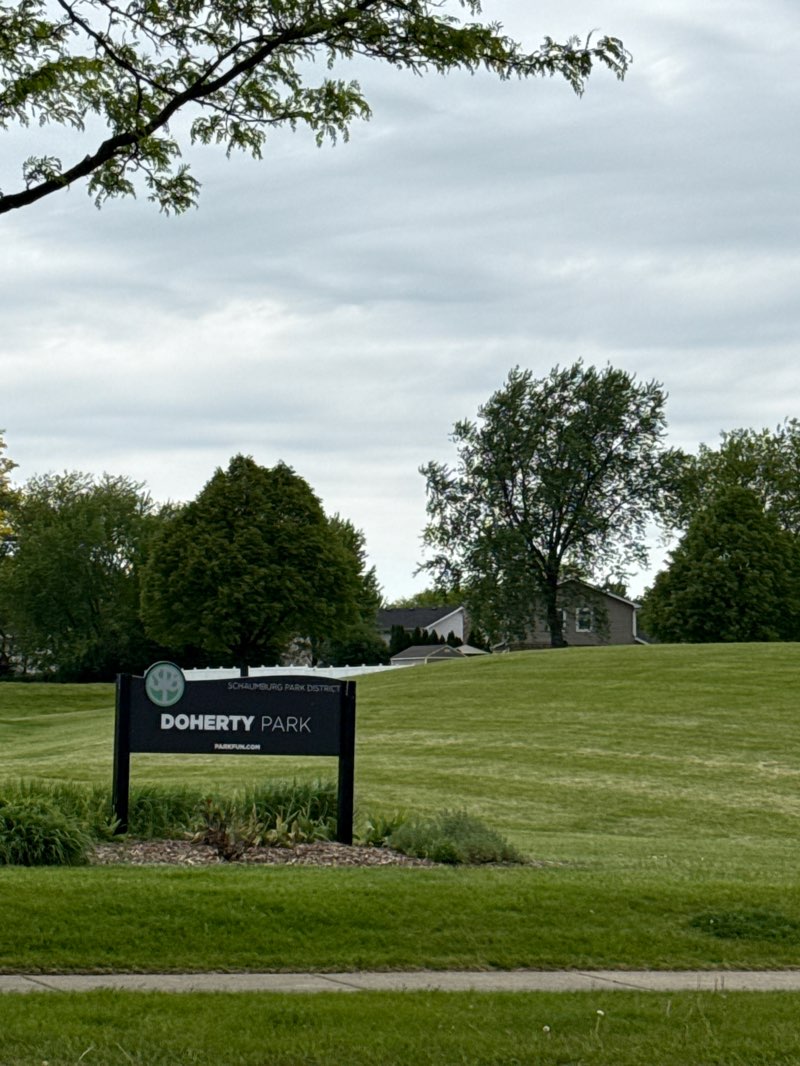 walking near me in Michael P. Doherty Park in spring