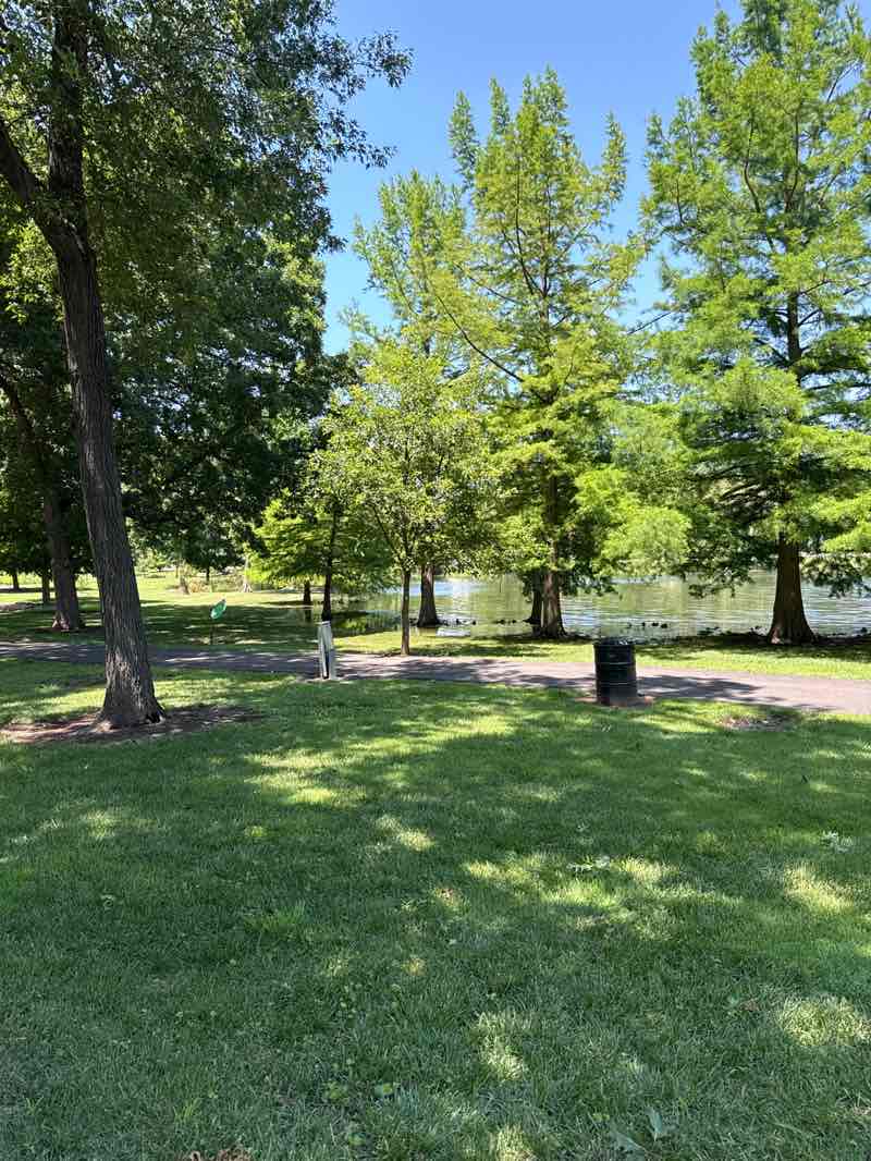walking near me in Don Earley Park in summer