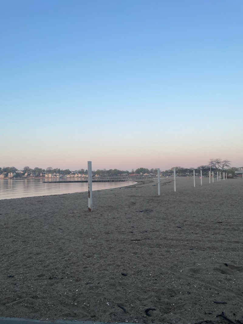 walking near me in Harbor Point Commons Park in spring
