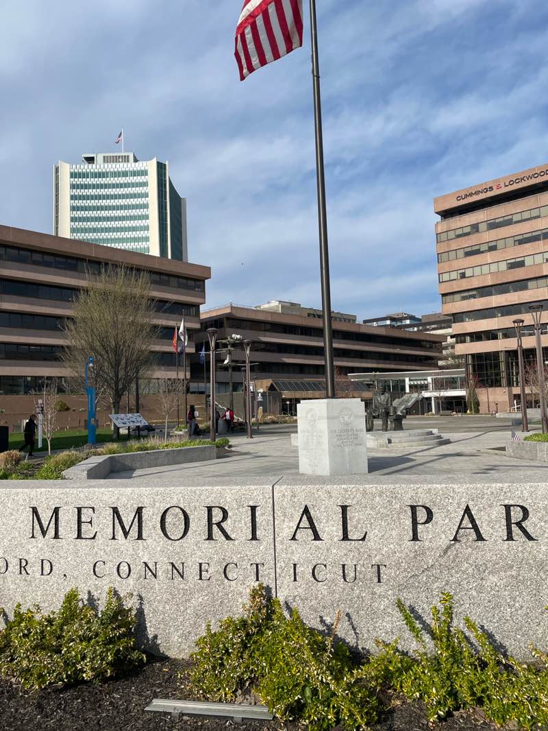 walking near me in Veterans Memorial Park in spring