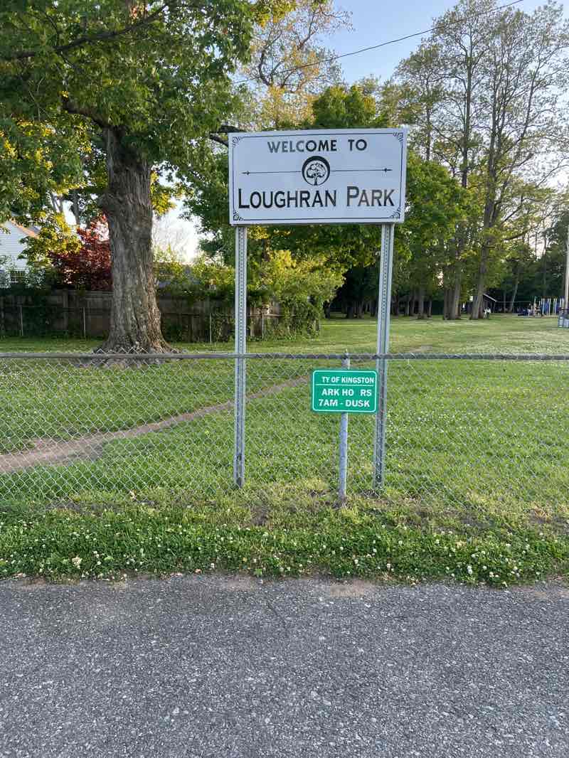 walking near me in LOUGHRAN PARK in summer