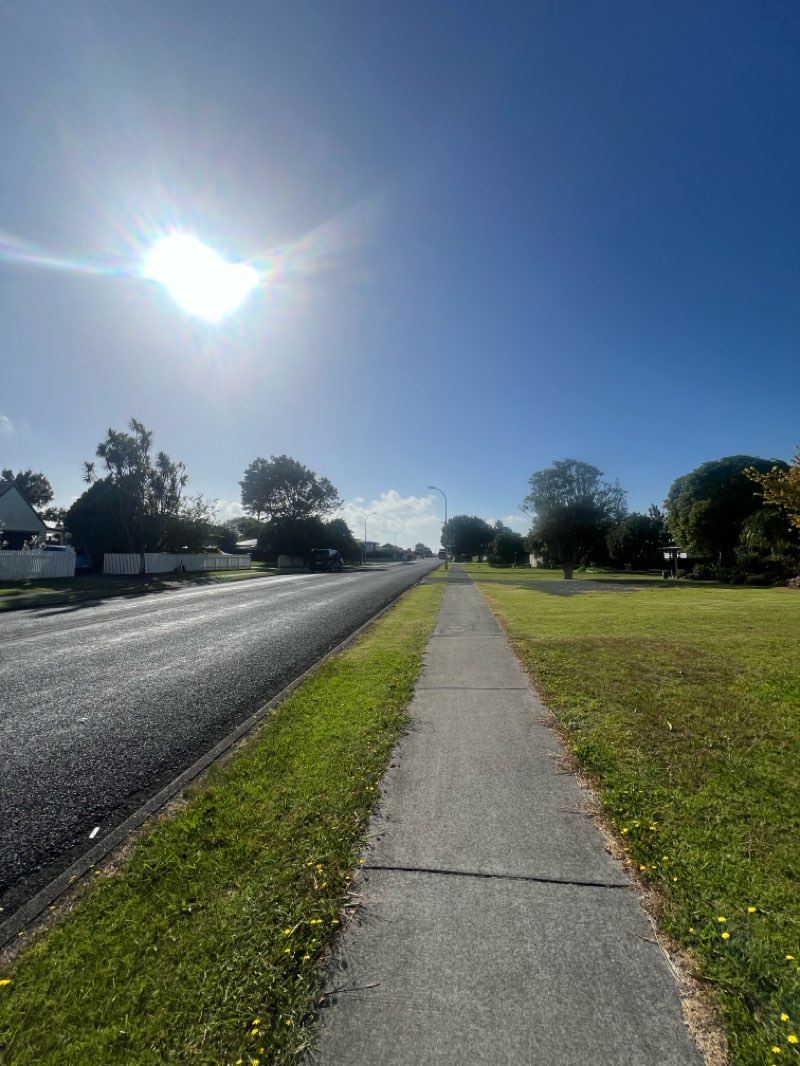 walking near me in Kevan Lawrence Park in summer
