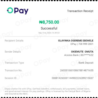 Code & Stride Olayinka Ebewele post image