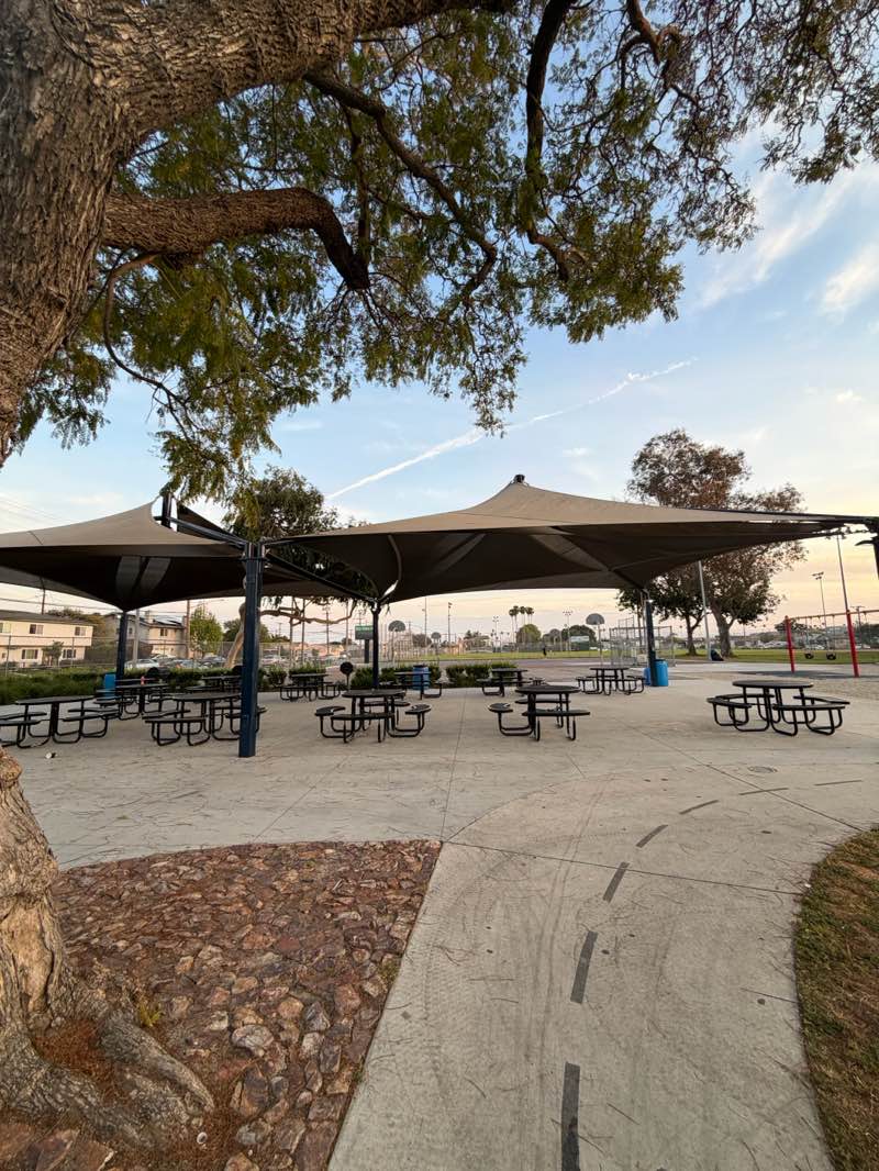 walking near me in Mas Fukai Park in spring