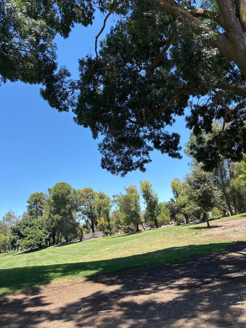 walking near me in San Ysidro Park in summer