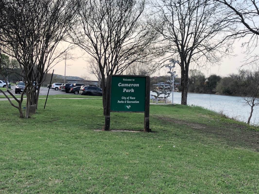 walking near me in Doris D Miller Park in spring