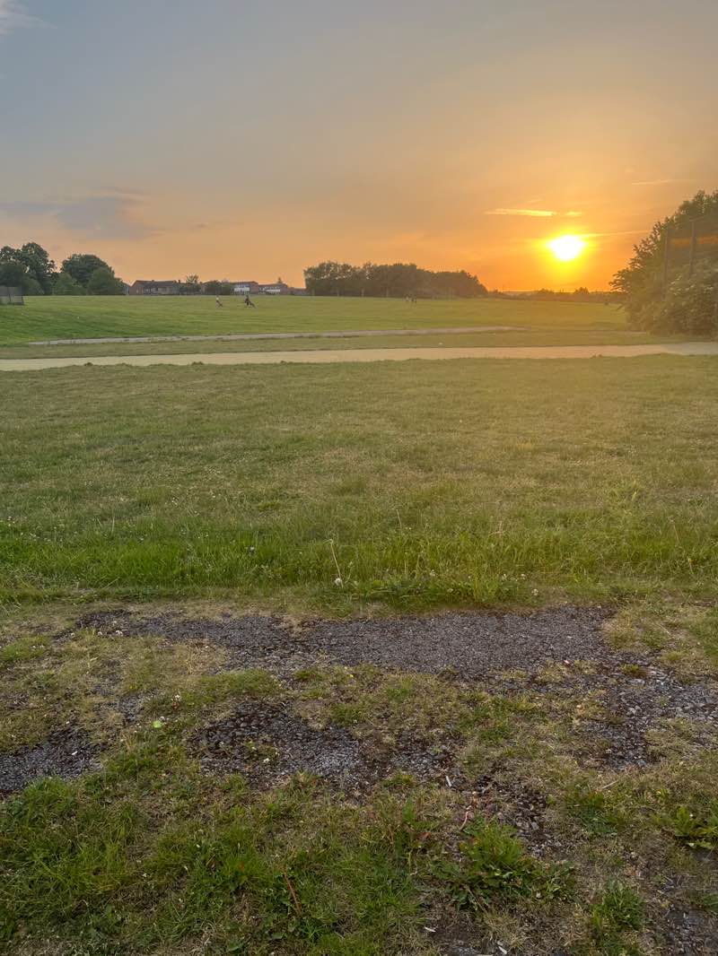 walking near me in Mather Community Park in summer