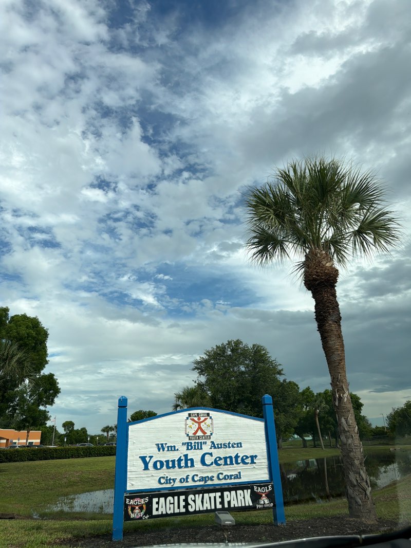 walking near me in William "Bill" Austen Youth Center & Eagle Skate Park in summer