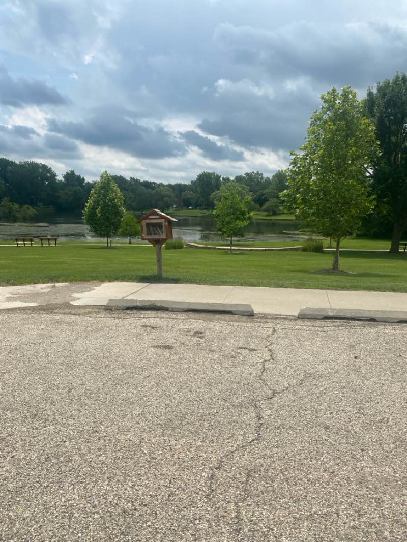 walking near me in Charles E Brown Park in summer