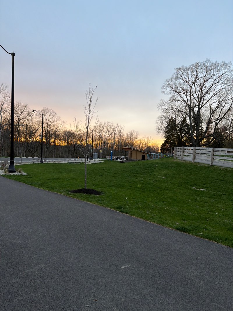 walking near me in Sycamore Trails Park in spring