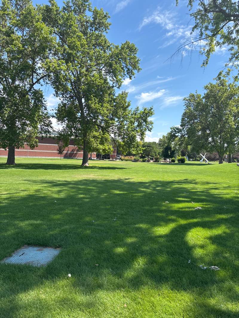 walking near me in NNU Park in summer