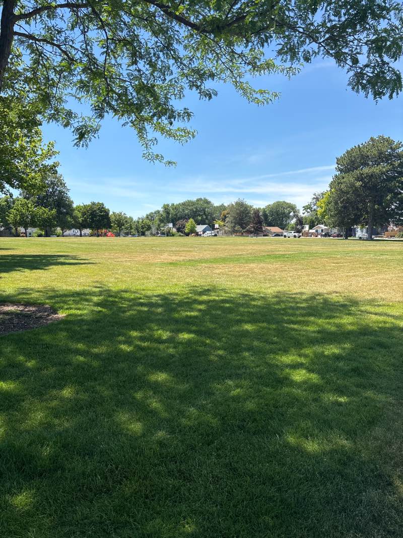 walking near me in East Side Park in summer