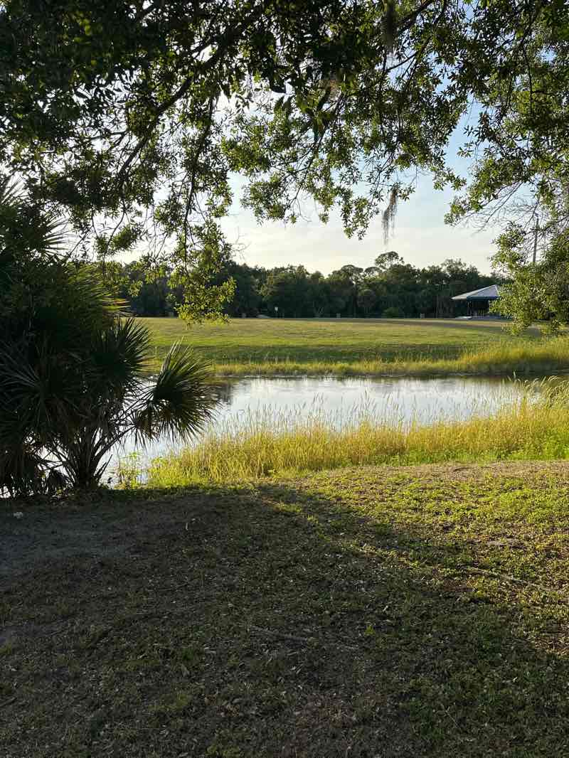walking near me in Kiwanis Park in spring
