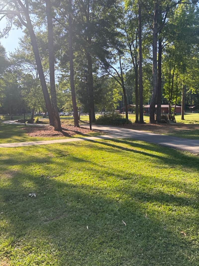 walking near me in Clark Community Park in spring