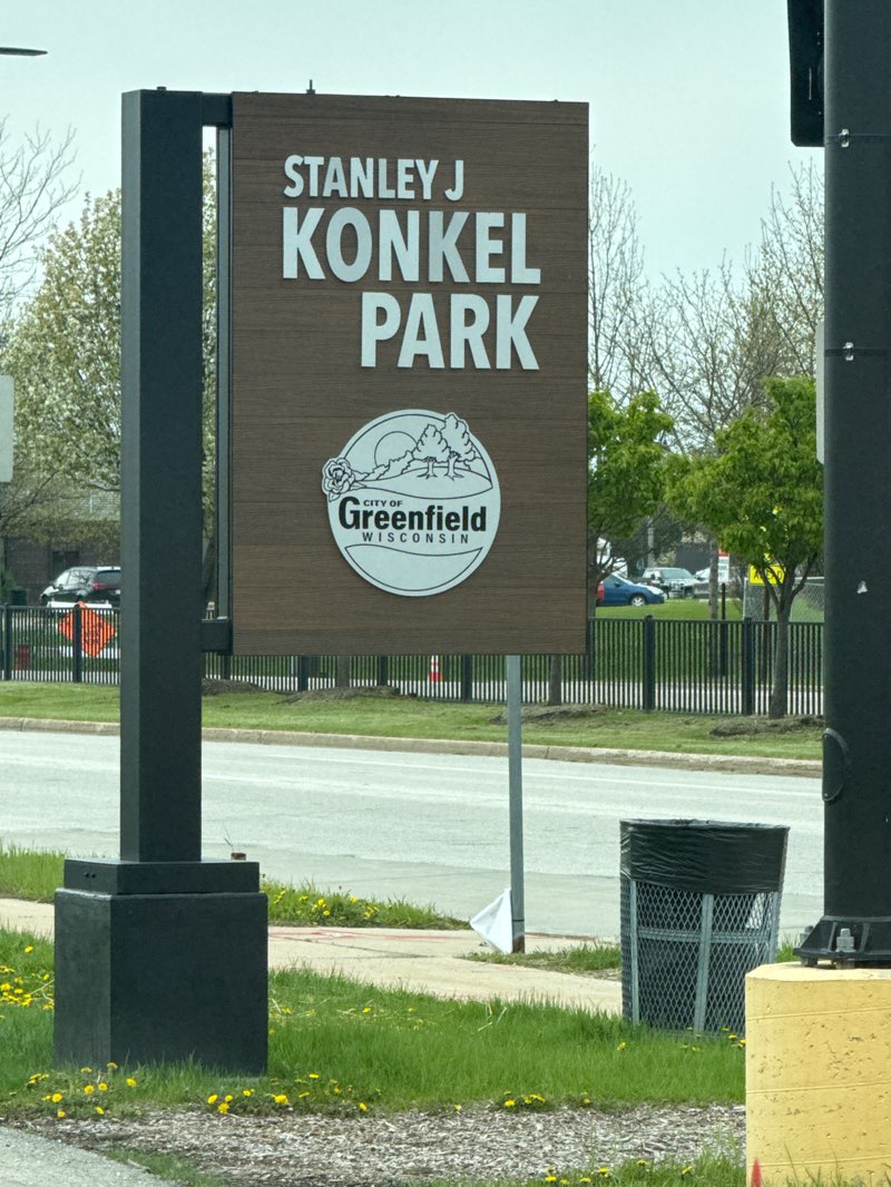 walking near me in Konkel Park in spring