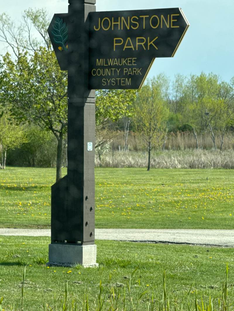 walking near me in Johnstone Park in spring