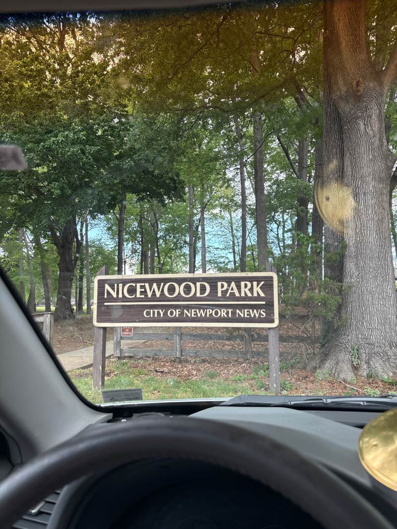 walking near me in Nicewood Park in spring
