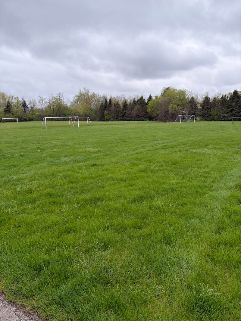 walking near me in Kurth Park in spring