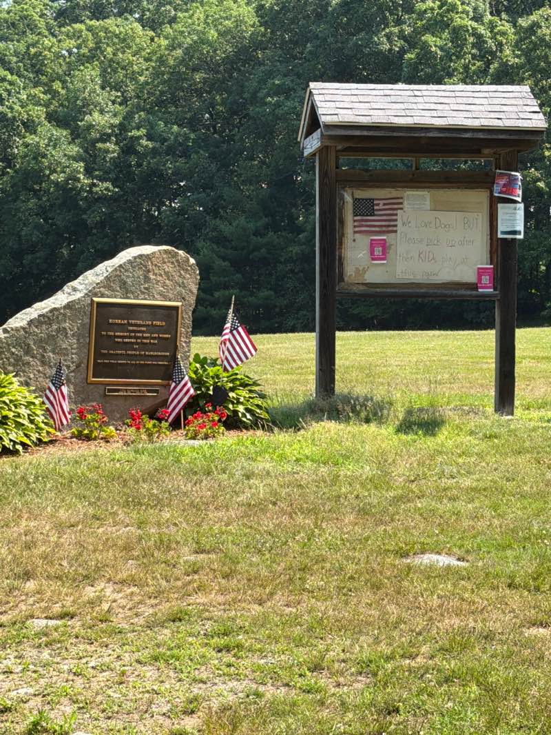 walking near me in Korean War Vet Park in summer