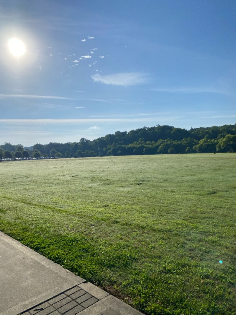 walking near me in Etowah River Park in summer