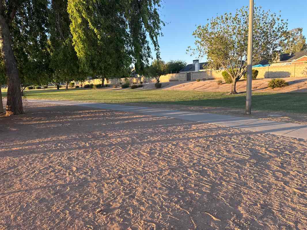 walking near me in Espee Park in summer