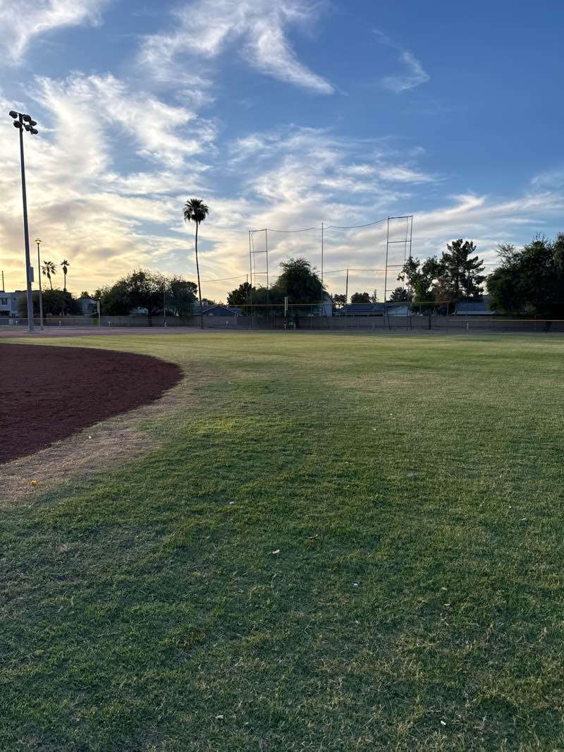 walking near me in Pima Park in summer