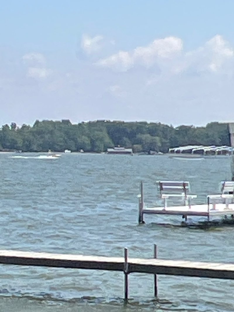 walking near me in Bass Lake Beach and Park in summer