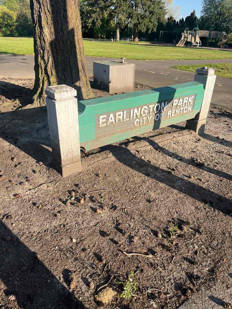 walking near me in Earlington Park in spring