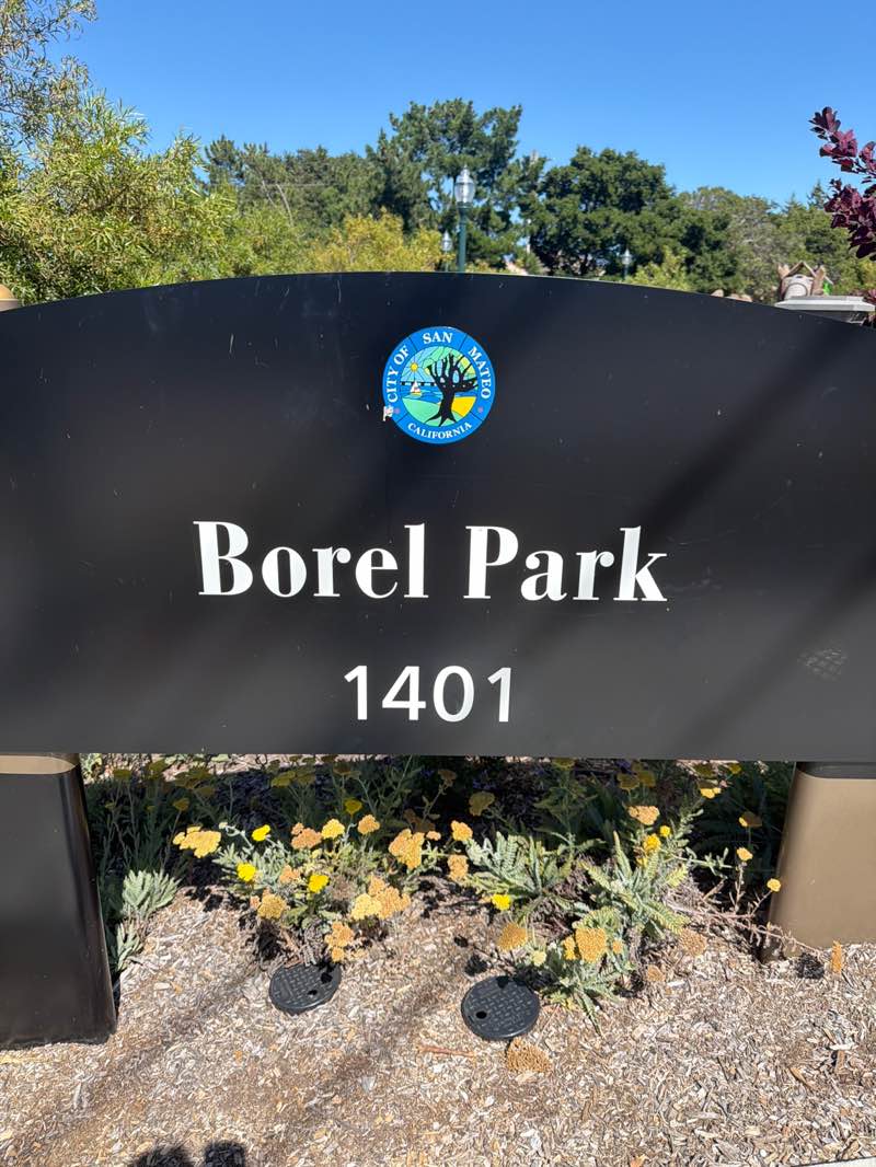 walking near me in Borel Park in summer