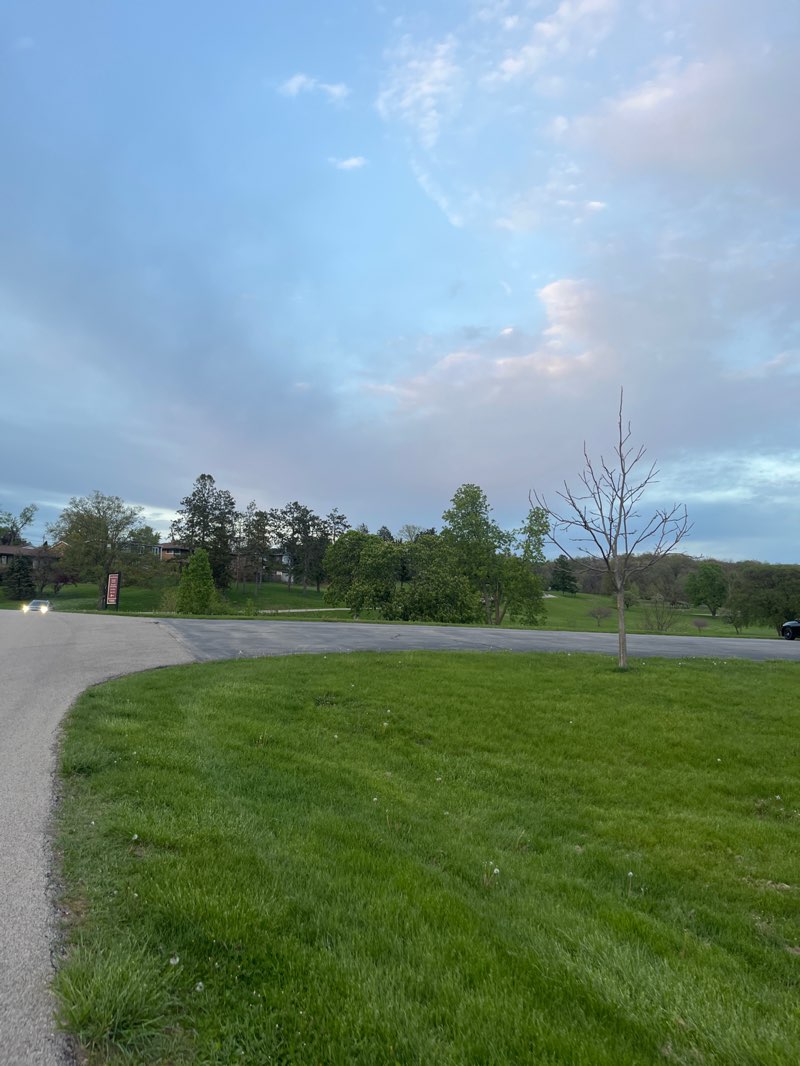walking near me in Aldeen Park in spring
