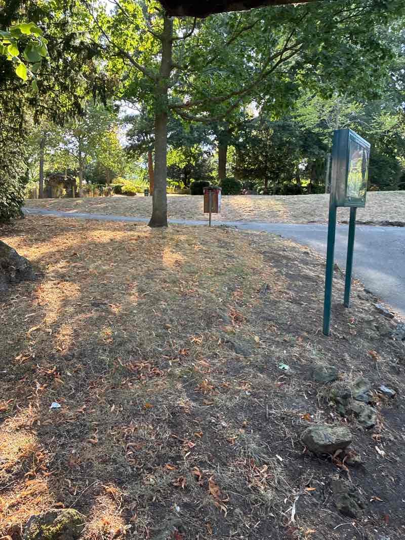 walking near me in Highlands Gardens in summer