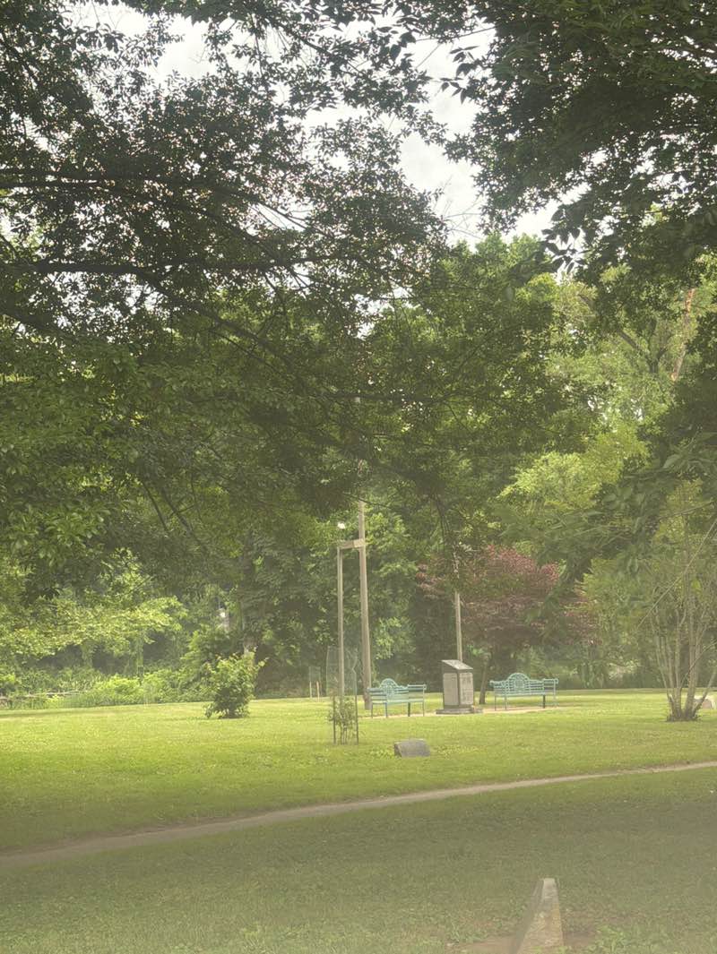 walking near me in Bisset Park in summer