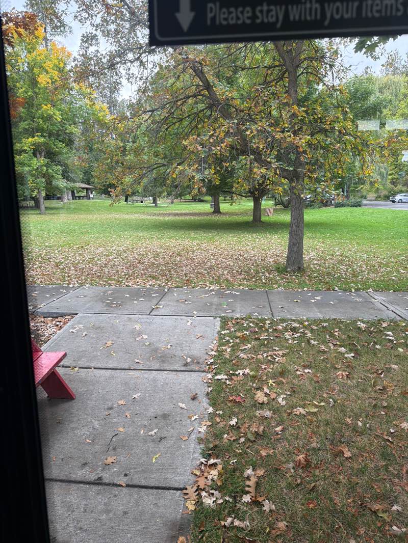 walking near me in Manito Park in autumn