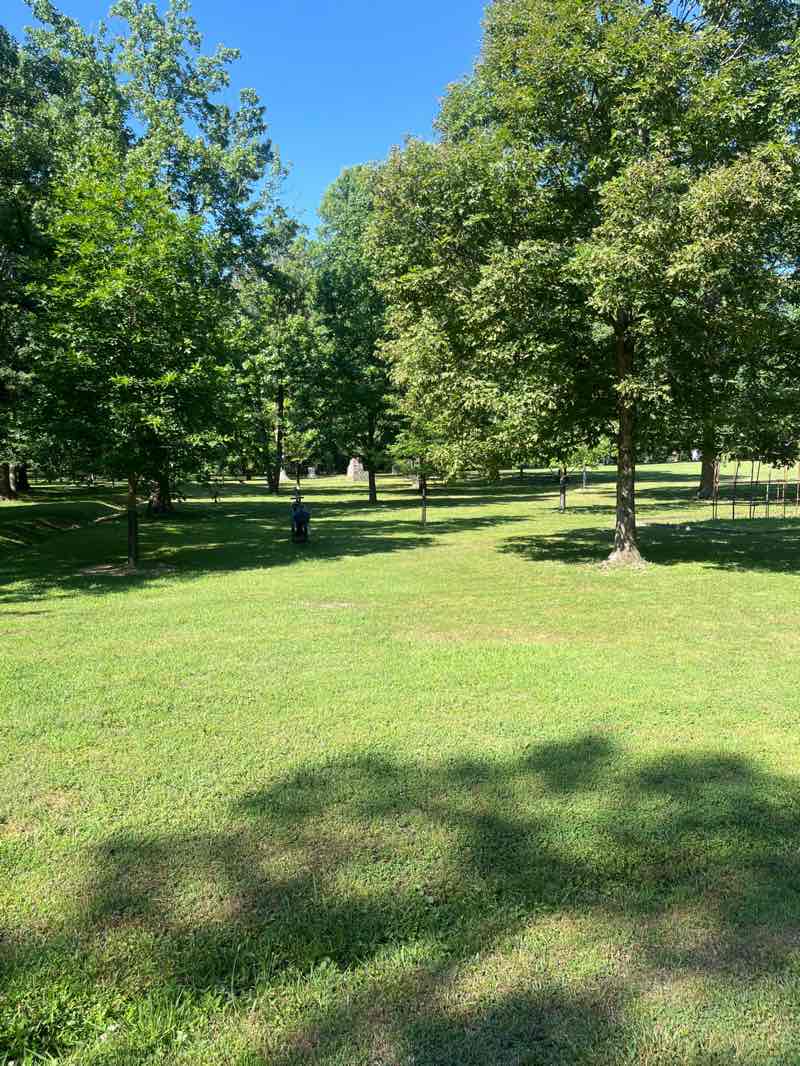 walking near me in Woodward Park in summer