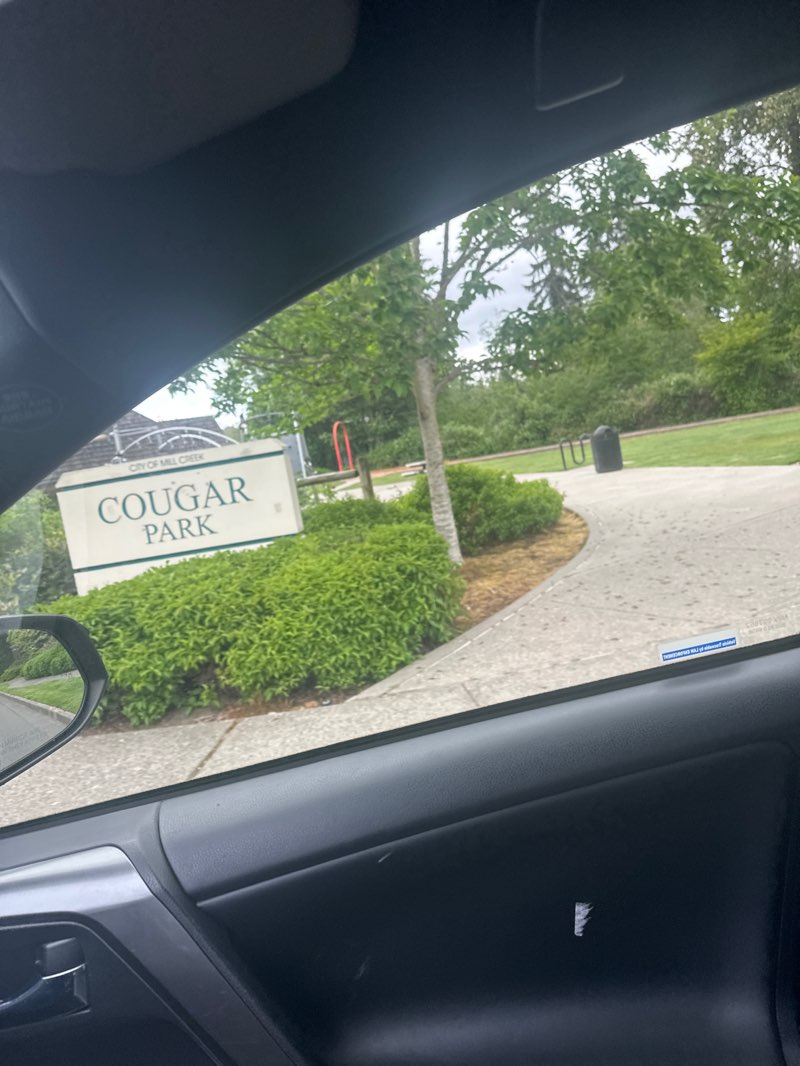walking near me in Cougar Park in spring