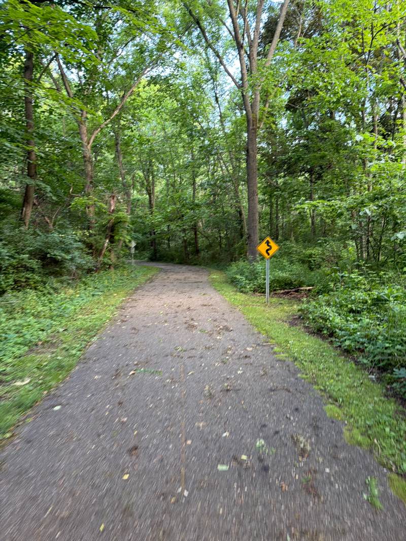 walking near me in River Villa Township Park in summer
