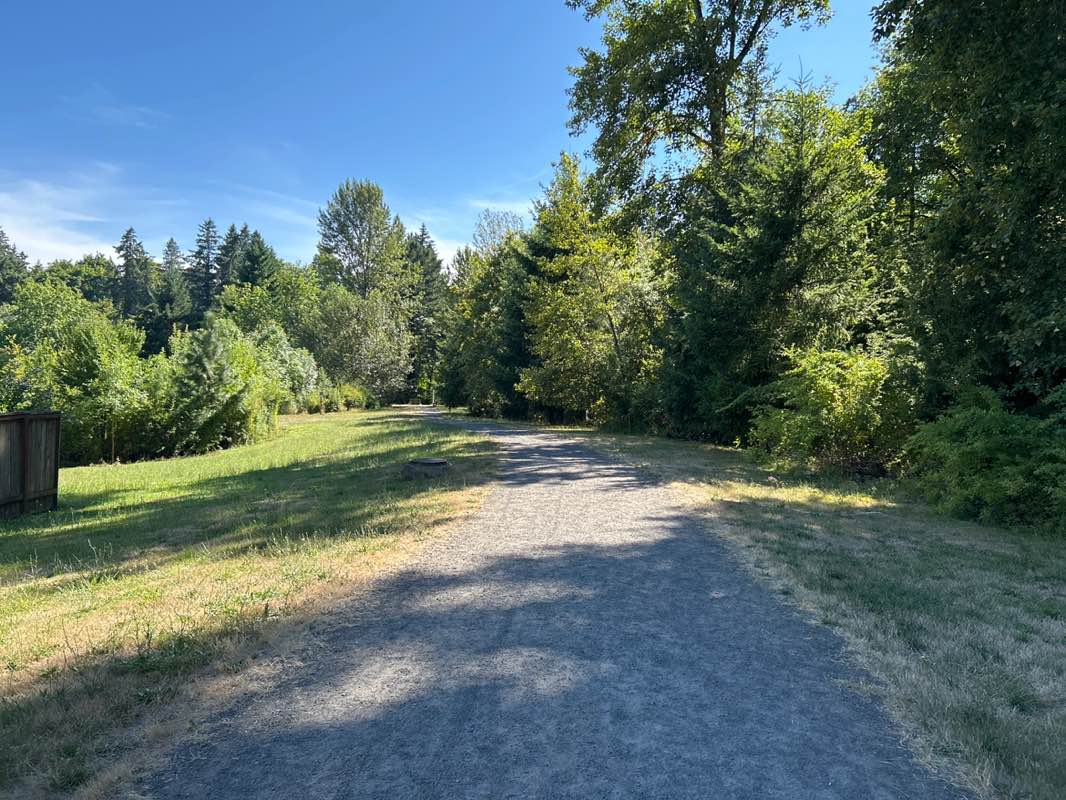 walking near me in River Run Park in summer