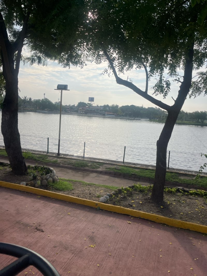 walking near me in Parque Laguna de Champayán in summer