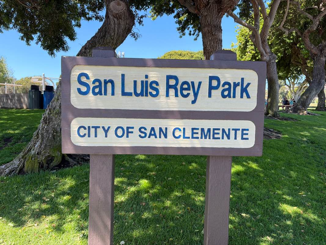 walking near me in San Luis Rey Park in summer