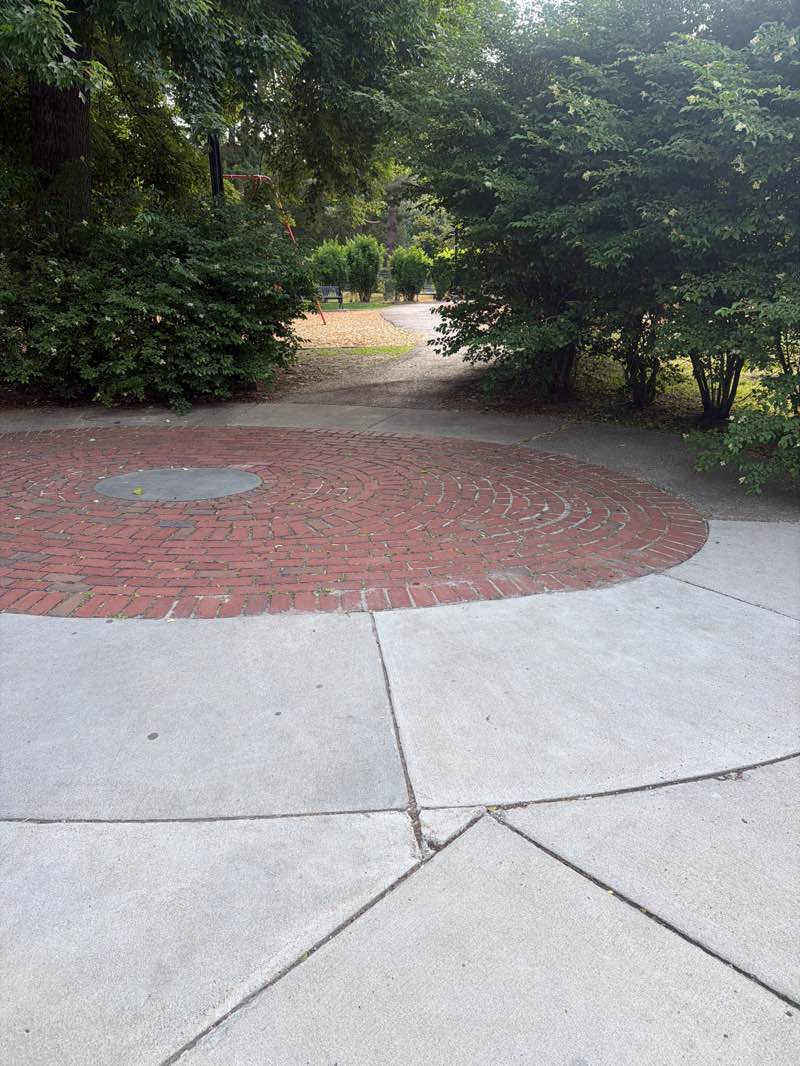 walking near me in Judge Summer Z. Kaplan Park in summer