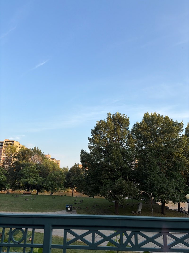 walking near me in Manitoba Legislative Grounds in summer