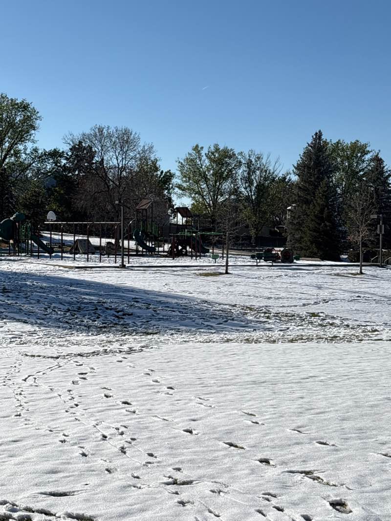 walking near me in Parkview Community Park in spring