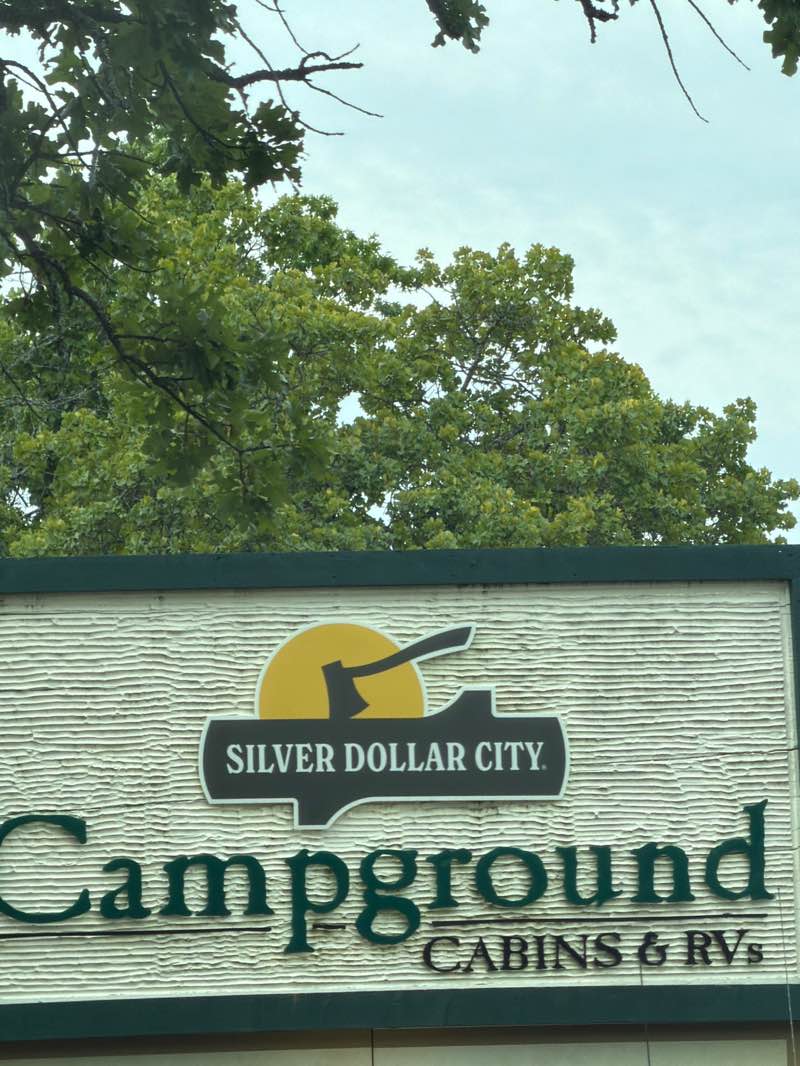 walking near me in Silverdollar City Campground in spring