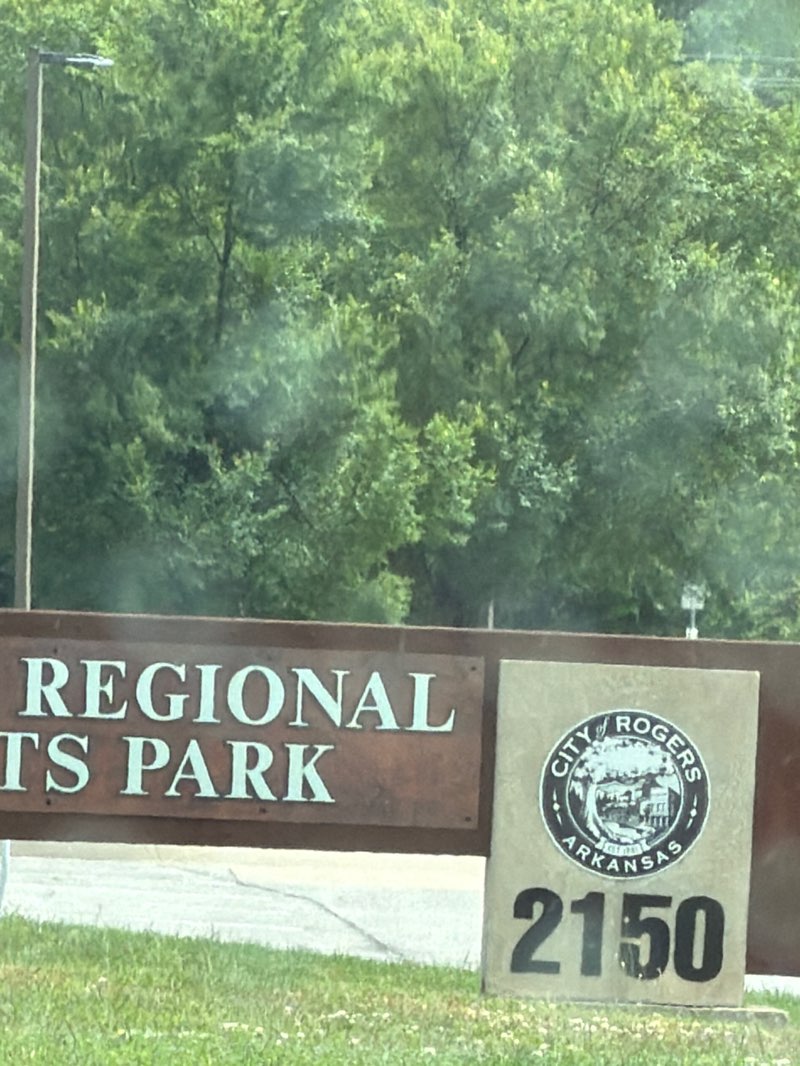 walking near me in Rogers Regional Sports Park in summer